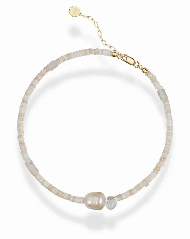 Cassie Gemstone Anklet