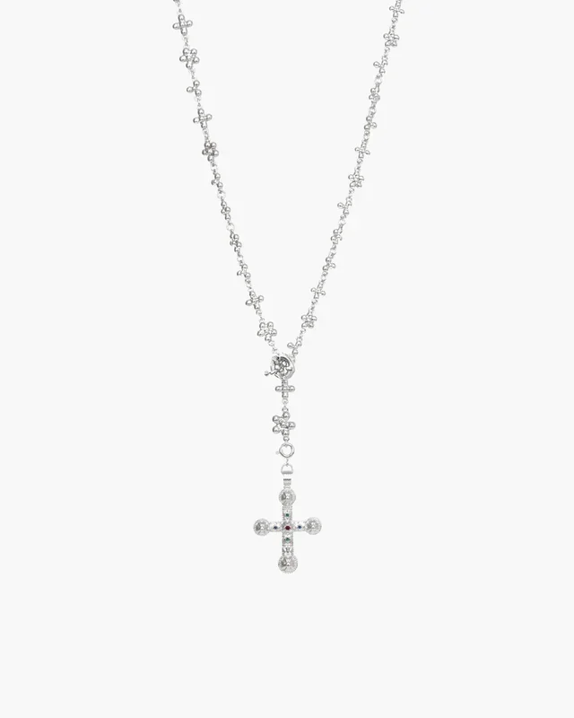 Catena Molecola Daisy in Argento