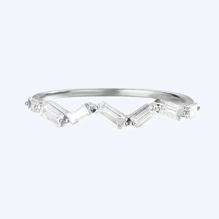 Charlie Zig-Zag Diamond Ring