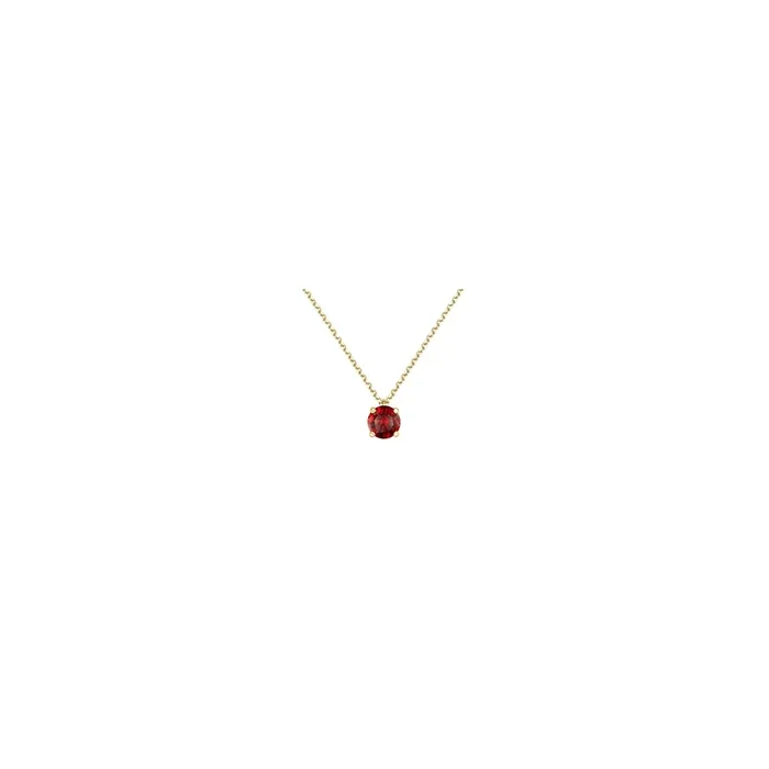 Chéri necklace in yellow gold and ruby | LEPAGE