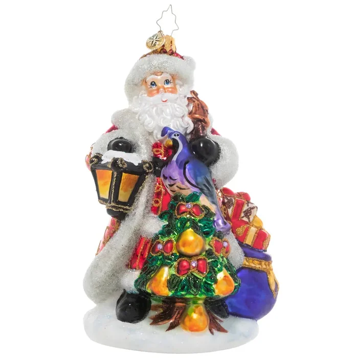 Christopher Radko Santa’s Pear Tree Ornament