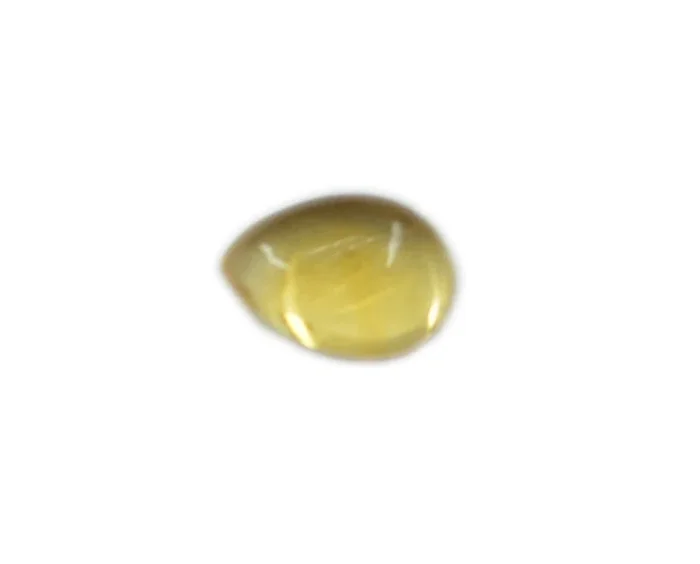 Citrine 1PC Large 9×11 MM Pear Cabochon Yellow Splendid semi Precious Gems