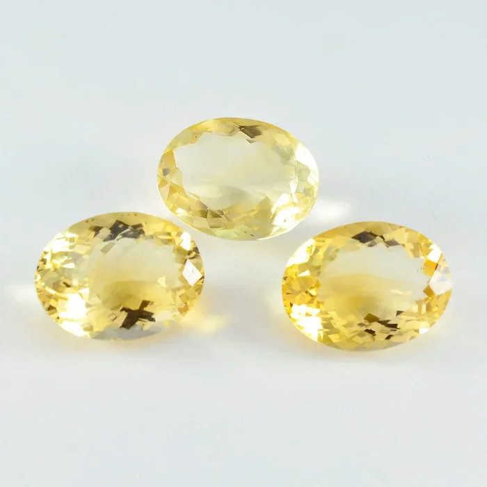 Citrine 1PC Small 6×8 MM Oval Faceted Yellow Superior Semi Precious Loose Gemstone