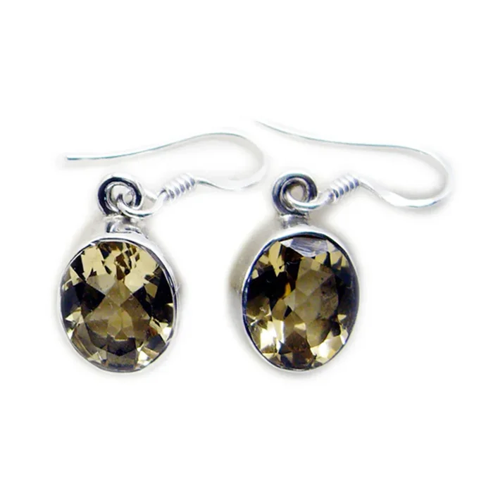 Citrine Spanish Emilia multiple Dangle Yellow 925 Sterling Silver Earring