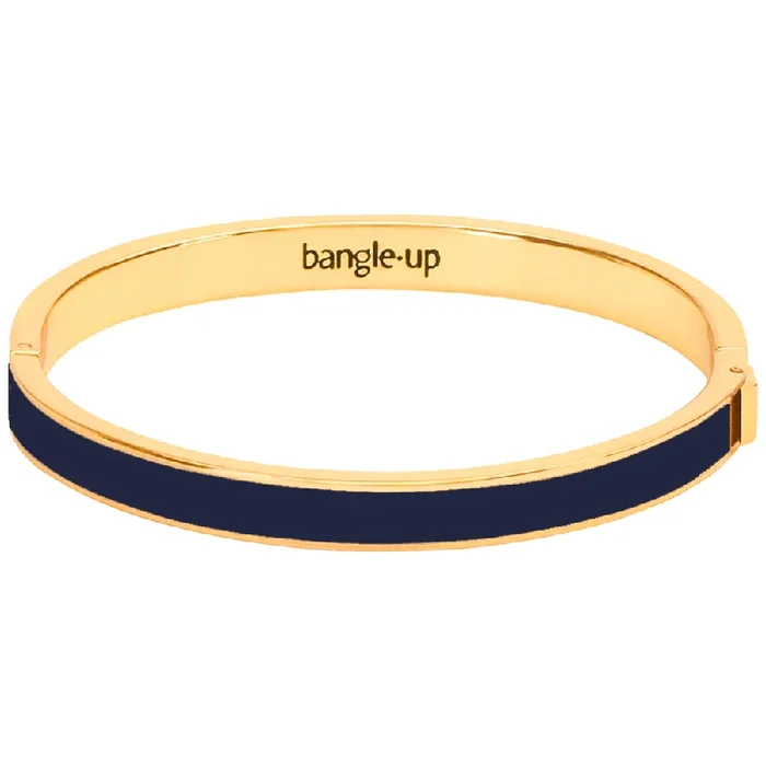 Classic Bangle Bracelet – Midnight Blue