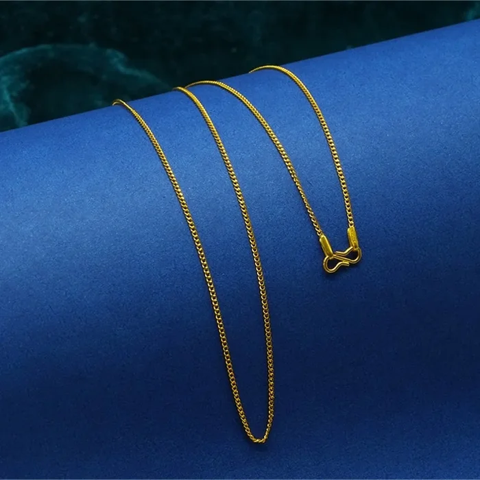 Classic CurbTwist 22KT Gold Chain for Women & Girls
