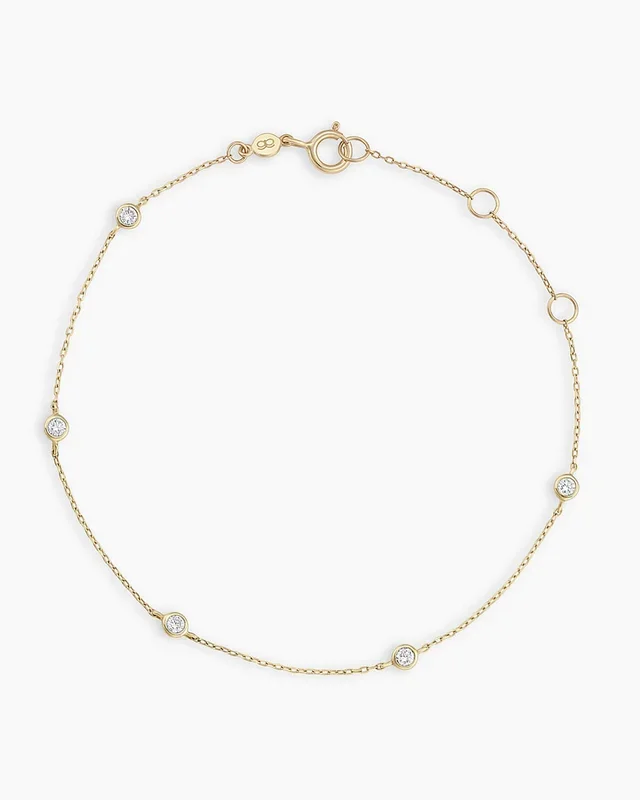 Classic Five Diamond Bracelet
