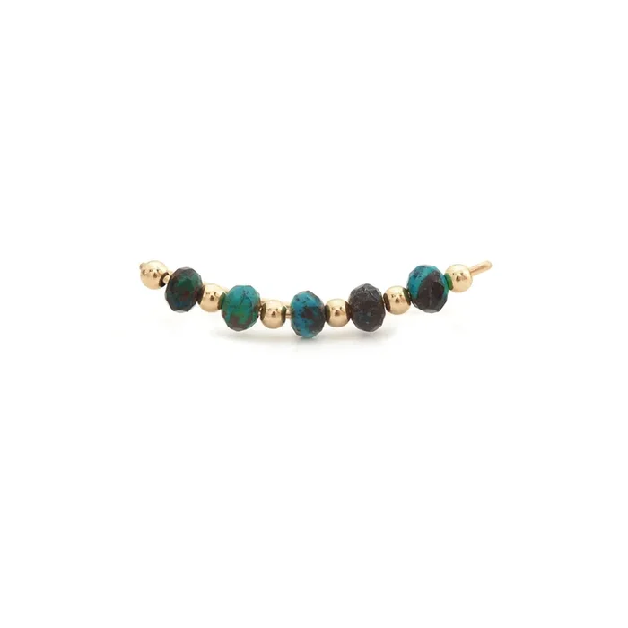 Climber GM (or laminé 585/1000) – Prisme (chrysocolle)