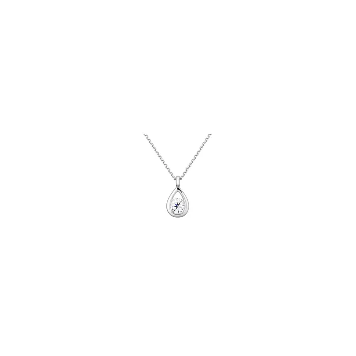 Clyde necklace white gold and diamond | LEPAGE
