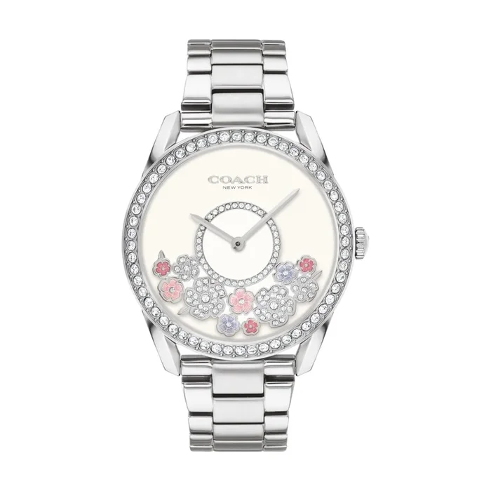 Coach Preston 36MM Crystal Flower Accent Watch. 14503775