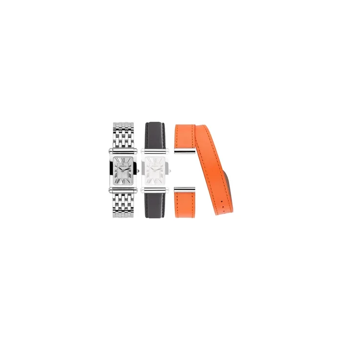 Coffret Antarès quartz acier 2 bracelets COF17048B01SO – Lepage