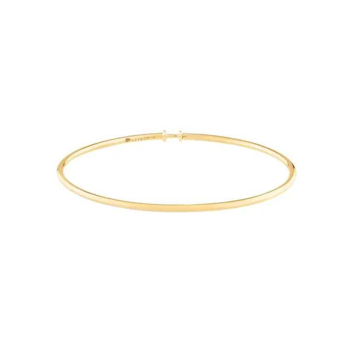 Colette bangle bracelet customisable in yellow gold| Lepage