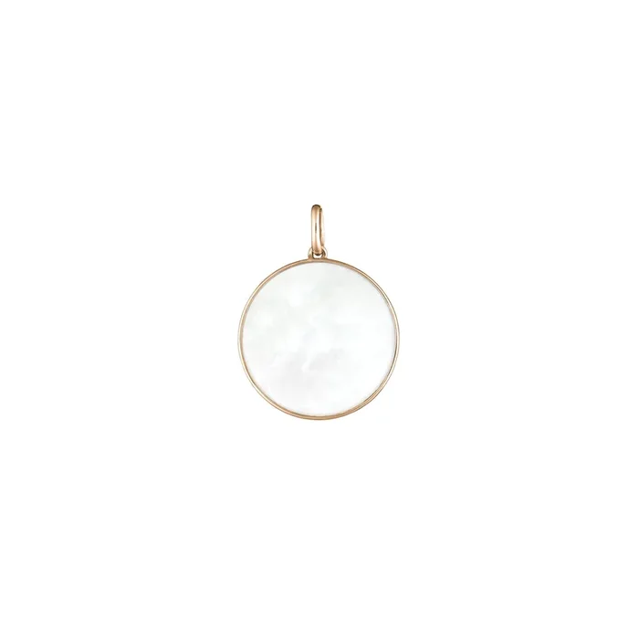 Colette Lune medal rose gold and mother-of-pearl | LEPAGE