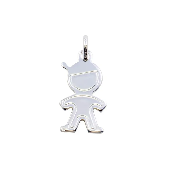 Colgante de niño en plata de ley 925 rodiada – ARP00044