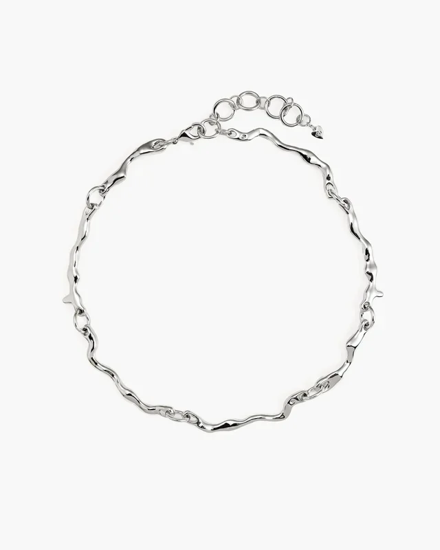 Collana Argento Fuso