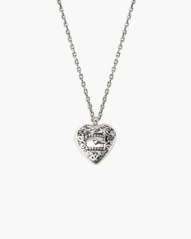 Collana con Cuore e Cintura in Argento