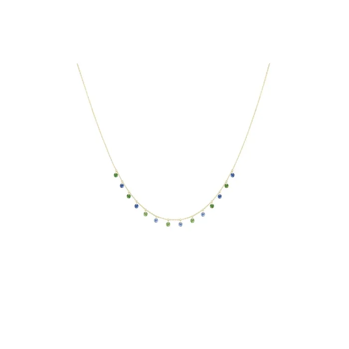 Collier La Brune et La Blonde Confetti Rio en or jaune CL0043YGST – Lepage
