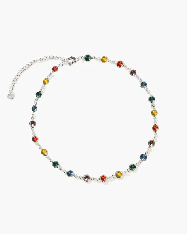 Collier Ras-du-cou Infinity Argenté
