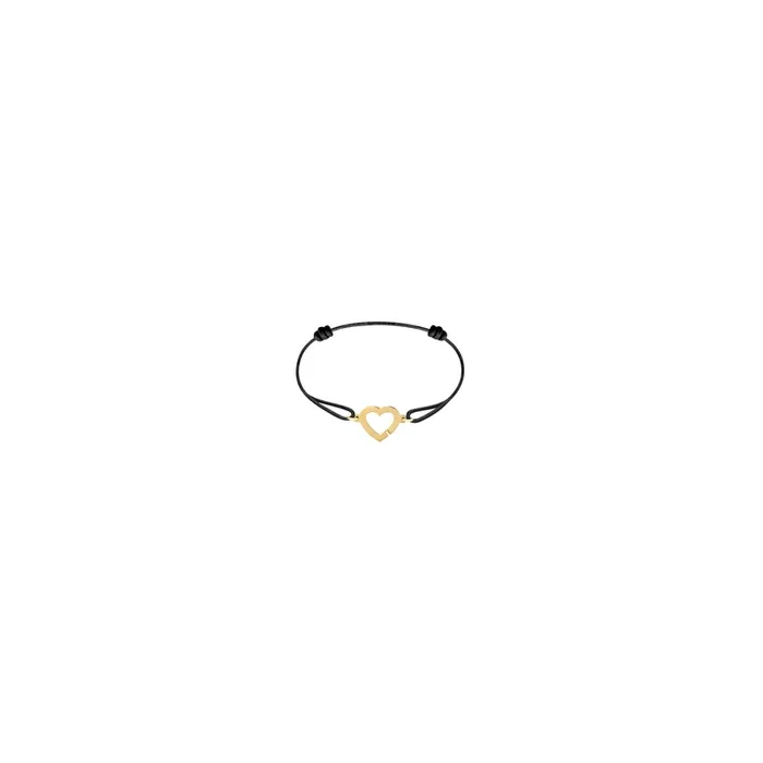 Cord bracelet Heart Symbol Dinh Van in yellow gold 320201 – Lepage