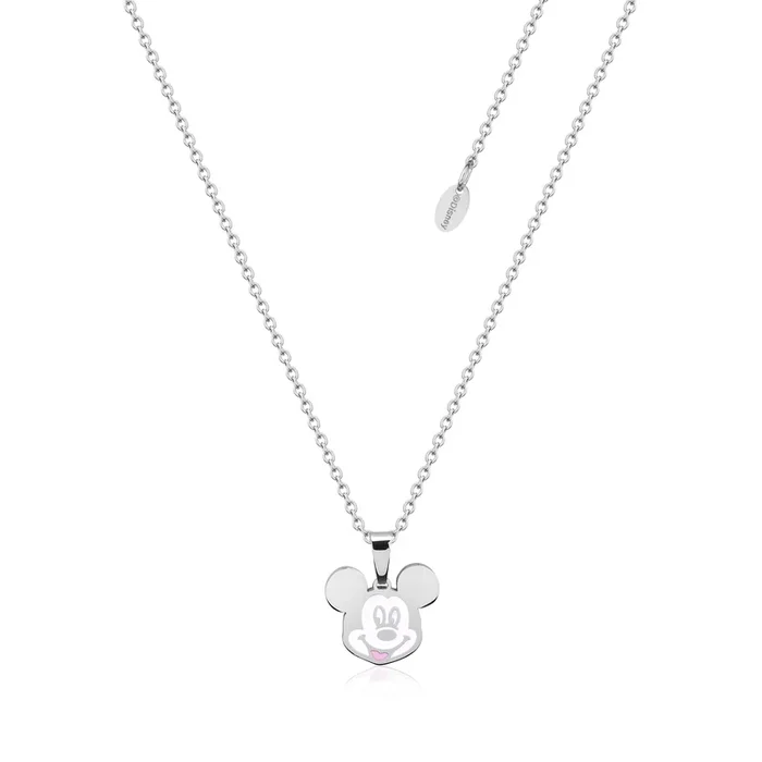 Couture Kingdom Disney Stainless Steel 47cm Animated Mickey Mouse Pendant on Chain