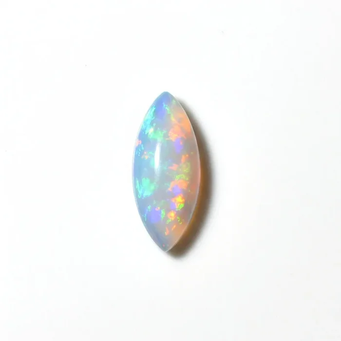 Created Opal 10PC Tiny 3×6 MM Marquise Cabochon White Brilliant semi Precious Loose Gems