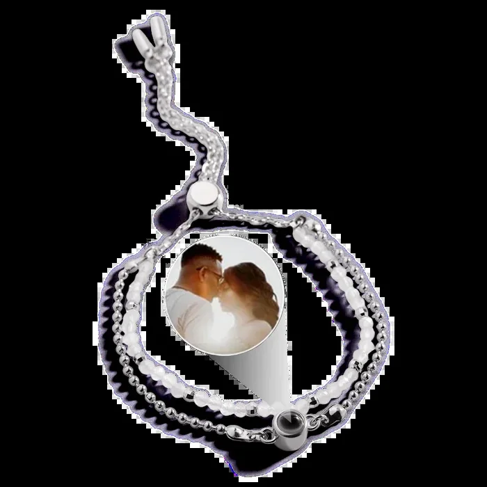 Crystal Photo Bracelet