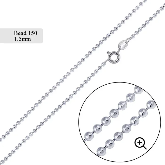 Cuenta 150 Cadena 1.5mm – CH505