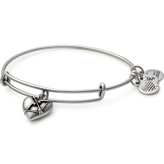 Cupid’s Heart II Charm Bangle