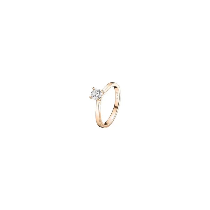 Cupidon engagement ring rose gold diamond | LEPAGE