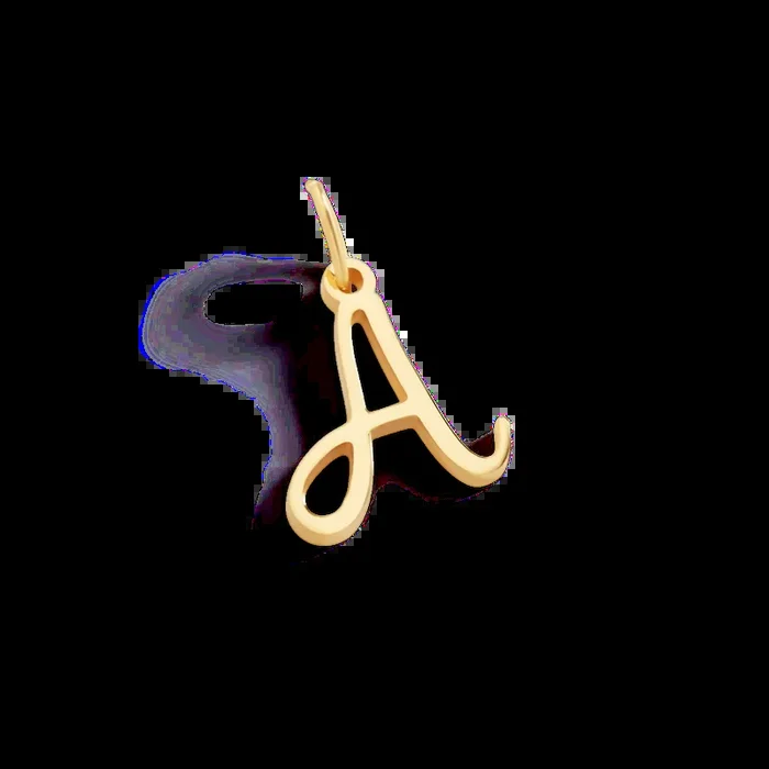 Cursive Initial Charm