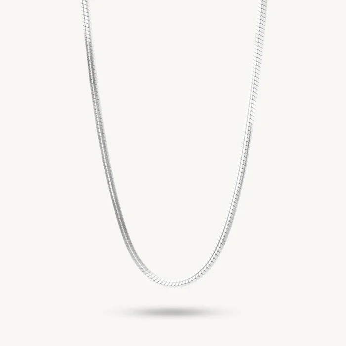 Curve Dense 925 Sterling Silver Chain