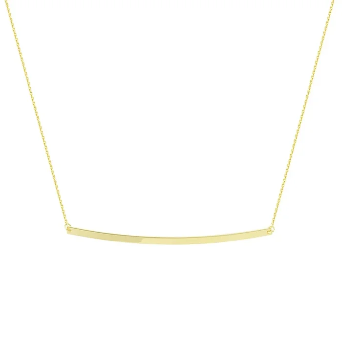 Curved Bar Necklace