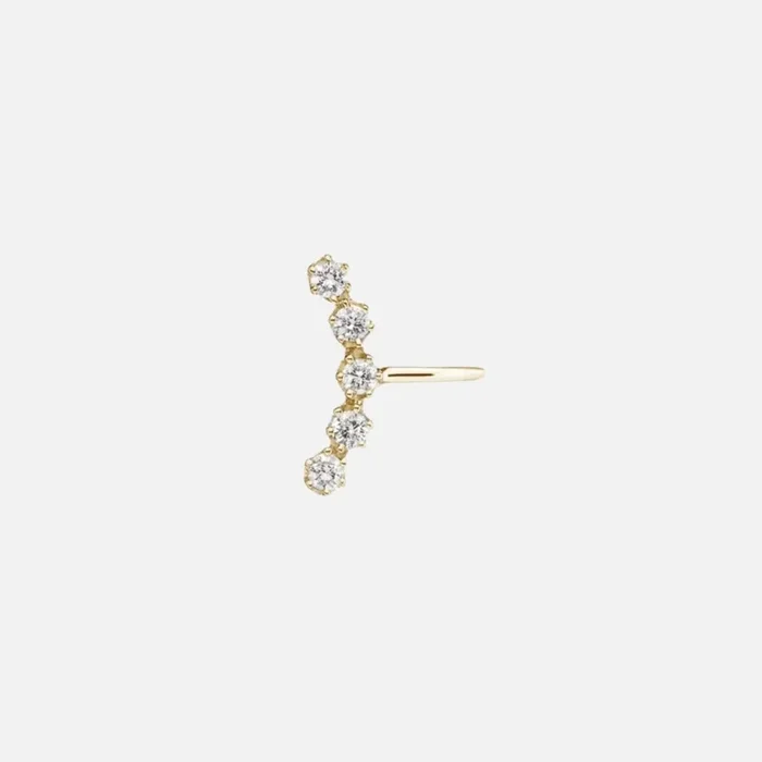 Curved Magic Cuff Earring