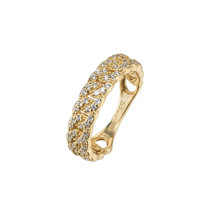 CZ Chain Ring