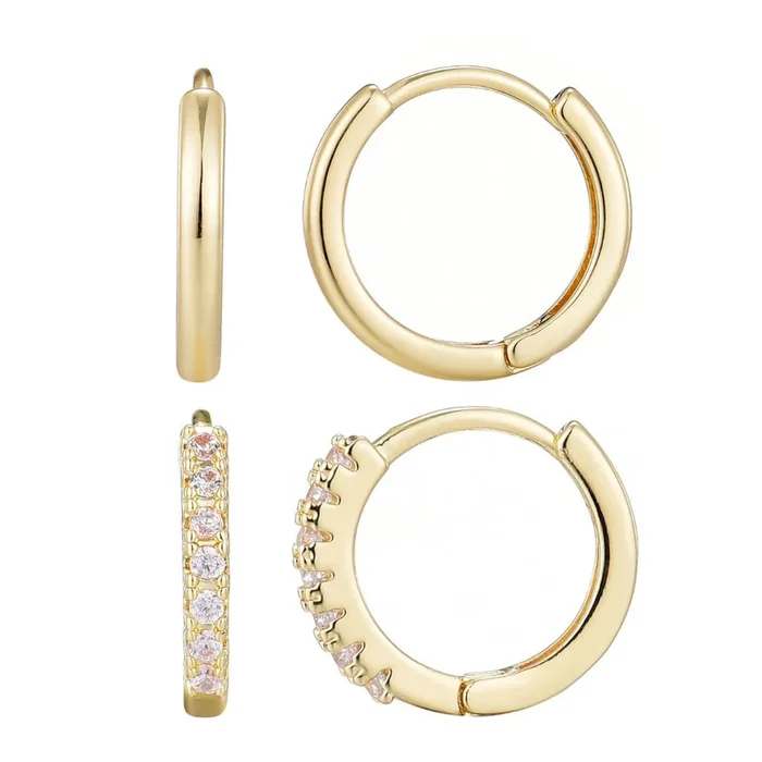 CZ Earring Set