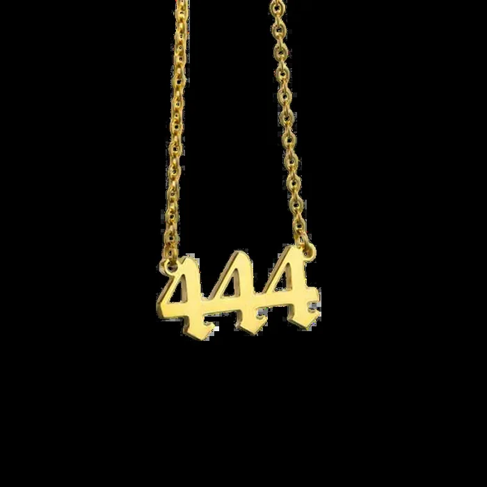 Dainty Angel Number Necklace