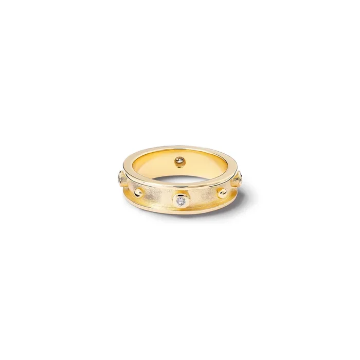Decimus Ring 18ct Yellow Gold – Diamond