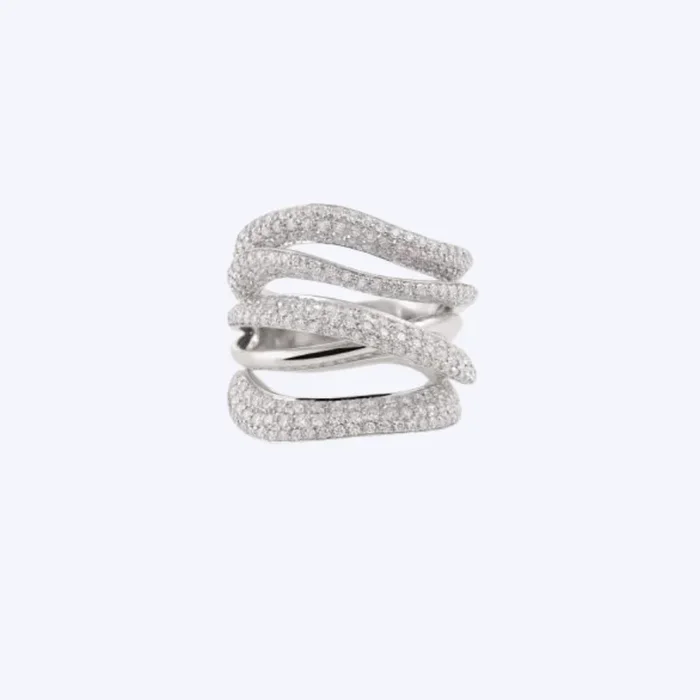 Diamond Pave Firenze Ring