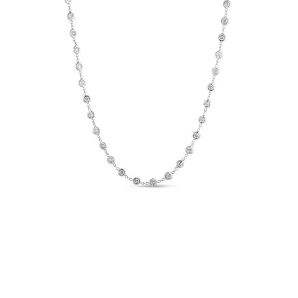 Diamonds by the Inch Collection White Gold Diamond Necklace
