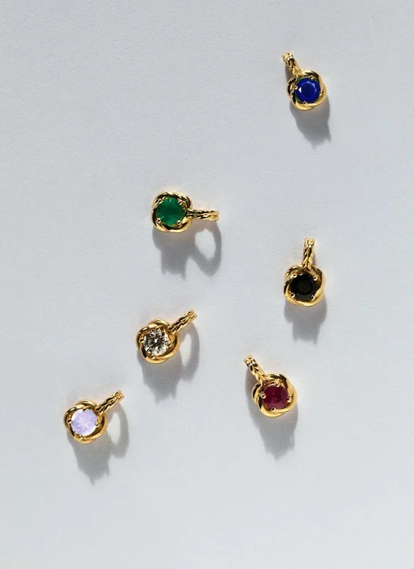 Dido geboortest een bedel 14k goud