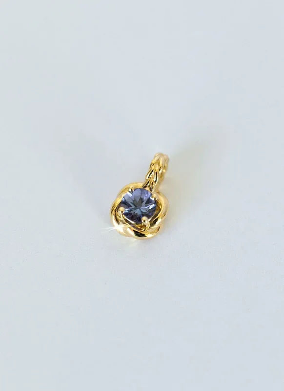 Dido tanzaniet bedel 14k goud