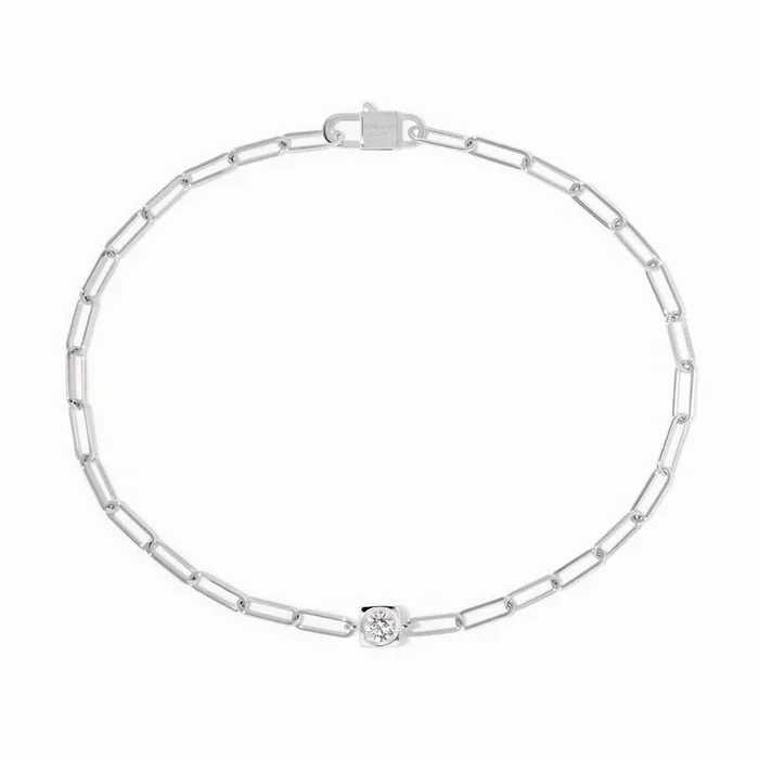 Dinh van bracelet The Diamond Cube GM in white gold and diamond – Lepage