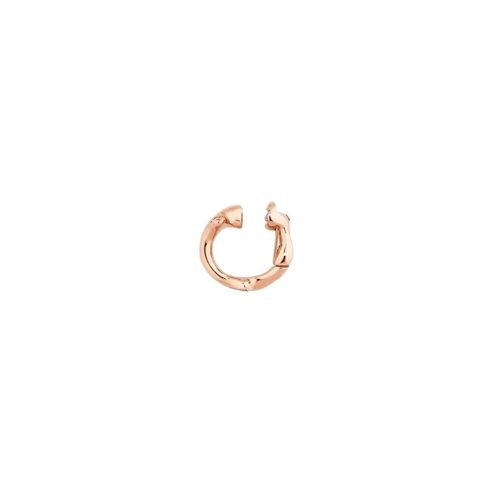 Dior Bois de Rose small model earring in rose gold diamonds | LEPAGE