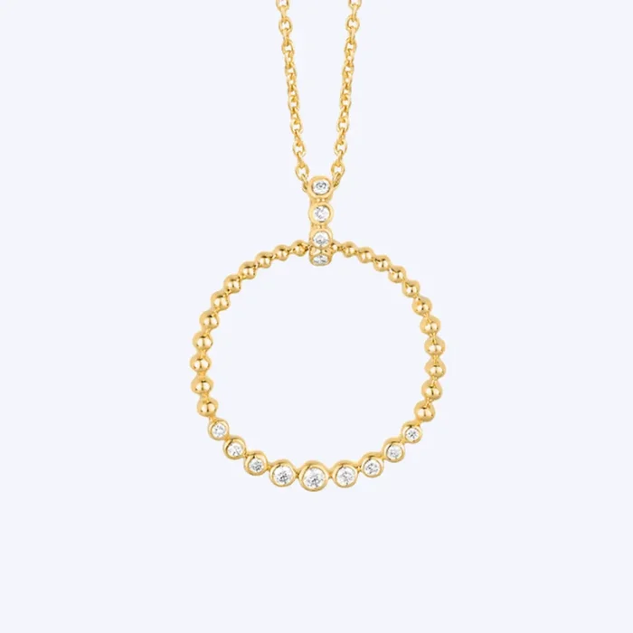Dot Circle Pendant