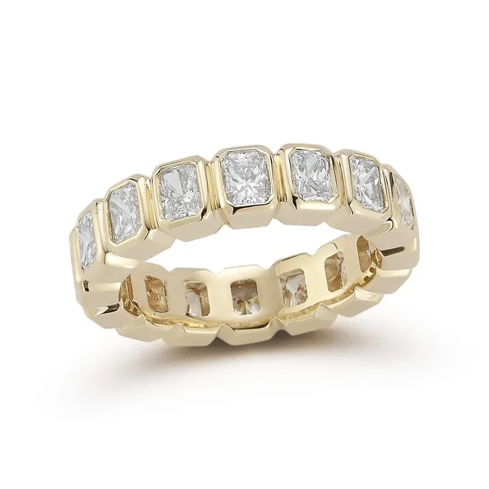 DRD x Julia McGuire Bezel Radiant Eternity Band