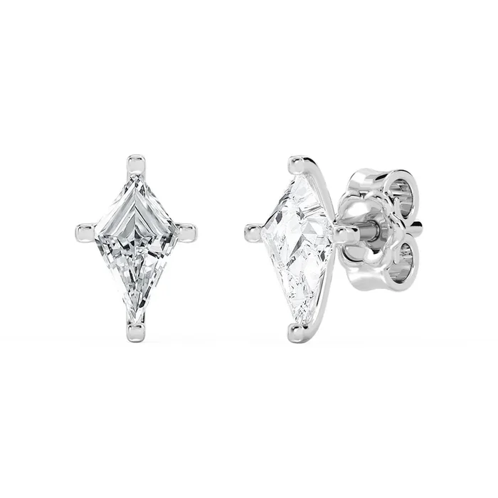 EcoLove 2 CTW Diamond Stud Earrings in 10KT White Gold