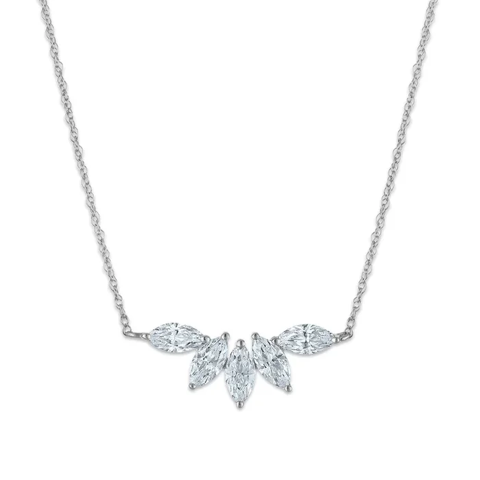 EcoLove 3/4 CTW Lab Grown Diamond 18-inch Necklace in 10KT White Gold