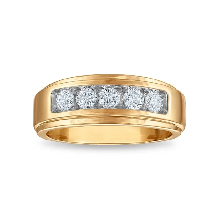 EcoLove 3/4 CTW Lab Grown Diamond Wedding Ring in 10KT Yellow Gold