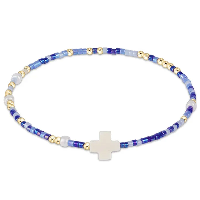 egirl Hope Unwritten Signature Cross Bracelet – Is A Smurf’s Butt Blue?