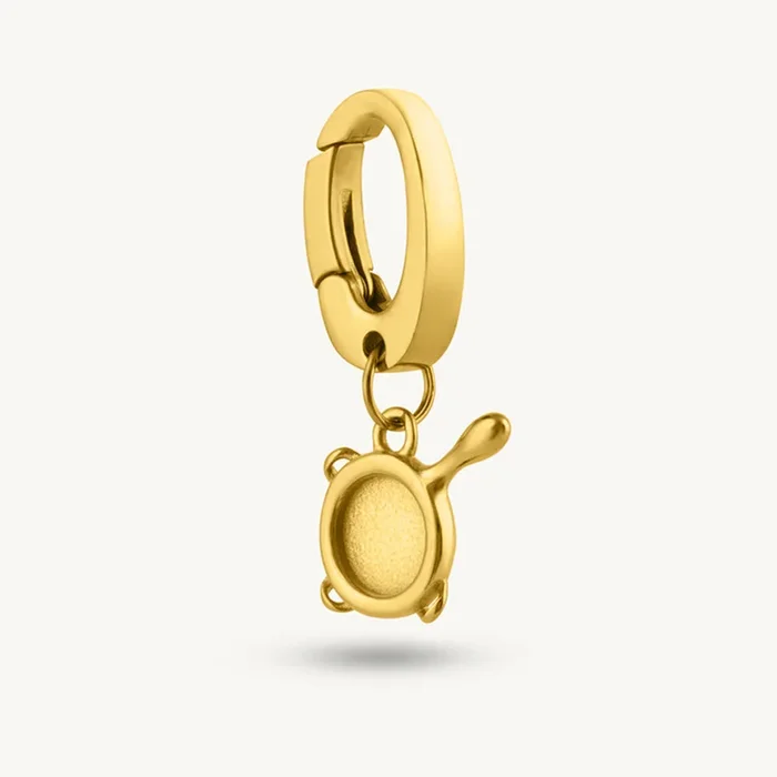 Elegant Pan Motif Charm